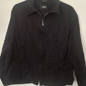 Hugo Boss Classic Black Windbreaker